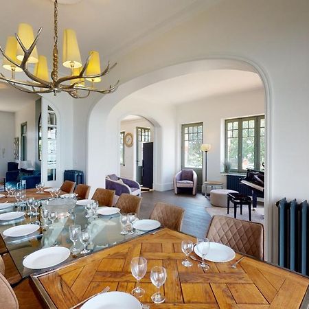 Les roches Grises, Luxueuse villa face mer, 4étoiles, SPA et jardin panoramique, société La Clef Decamp Granville Esterno foto