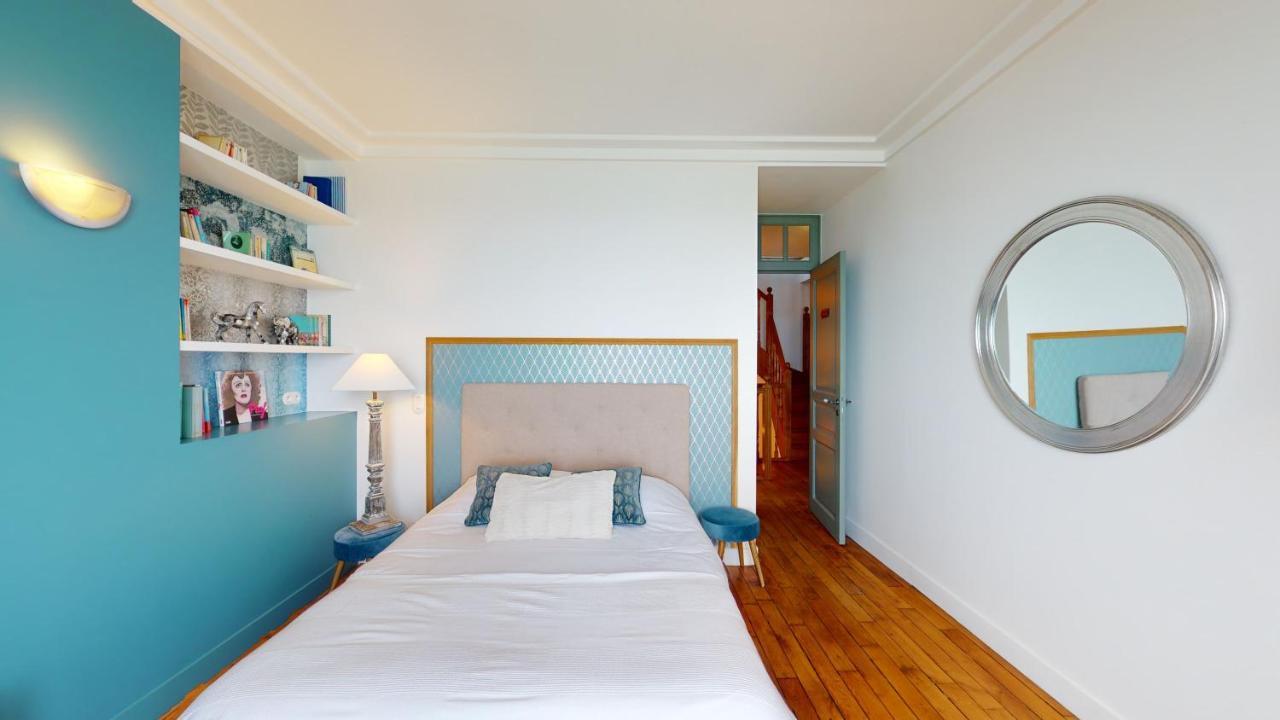 Les roches Grises, Luxueuse villa face mer, 4étoiles, SPA et jardin panoramique, société La Clef Decamp Granville Esterno foto