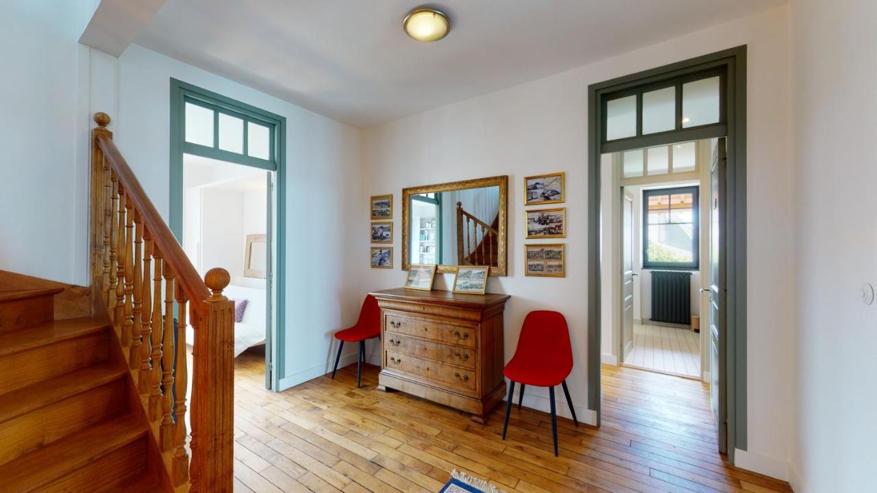 Les roches Grises, Luxueuse villa face mer, 4étoiles, SPA et jardin panoramique, société La Clef Decamp Granville Esterno foto